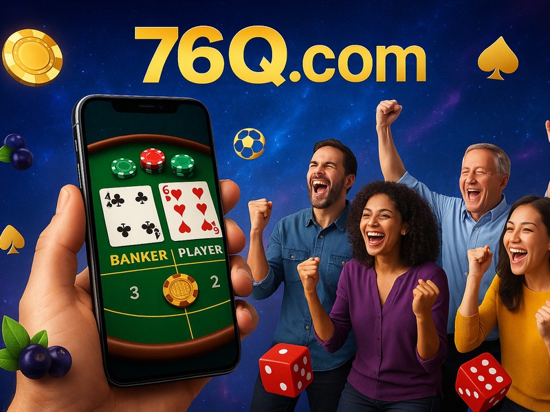 Interface de acesso rápido a apostas de cassino de bacará em um celular moderno.